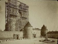 Kaptolski trg 1890. godine, Katedrala u izgradnji